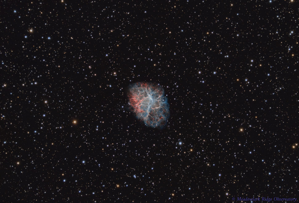 M1 The Crab Nebula - Image by Bruce Bartle