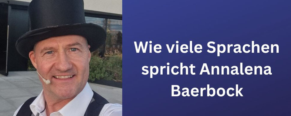 Wie viele Sprachen spricht Annalena Baerbock