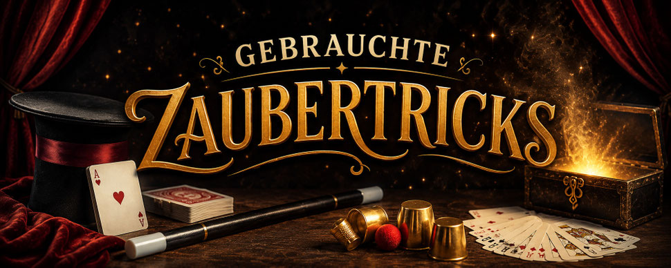 Gebrauchte Zaubertricks kaufen