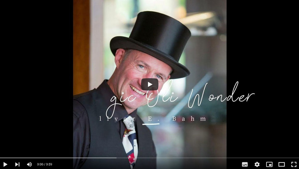 Zauberer Rottweil Magic Oli Wonder einzigartig gut