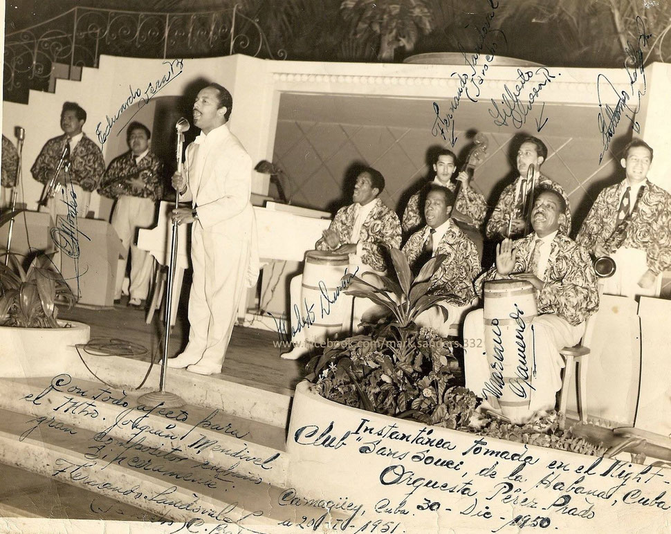 Orquesta de Pérez Prado - 1950.