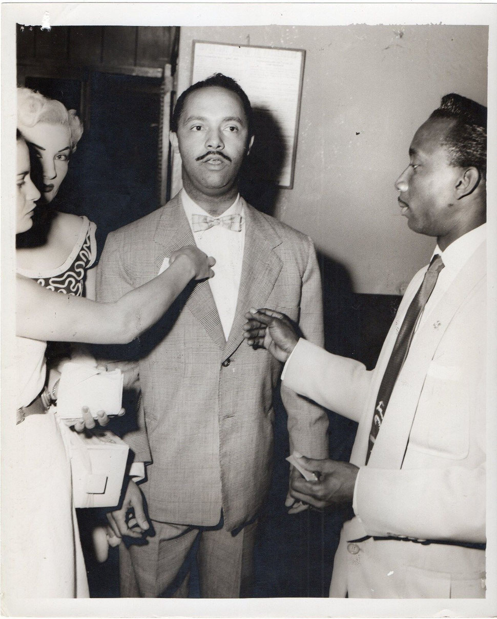 Pérez Prado y Negrito Silva - La Habana - 1954.