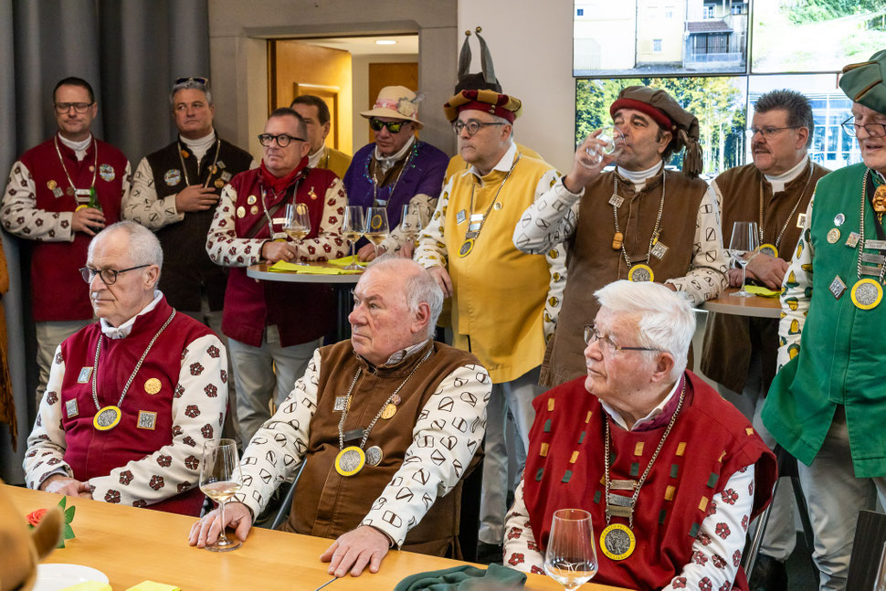 Schmudo Teil 7 Traditonelles Kutteln-Essen der Altherren, Alt-Zunftmeister und Ehenmitglieder