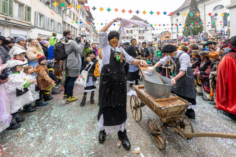 Städtlifasnacht: Fasnachtsumzug im Städtli Willisau