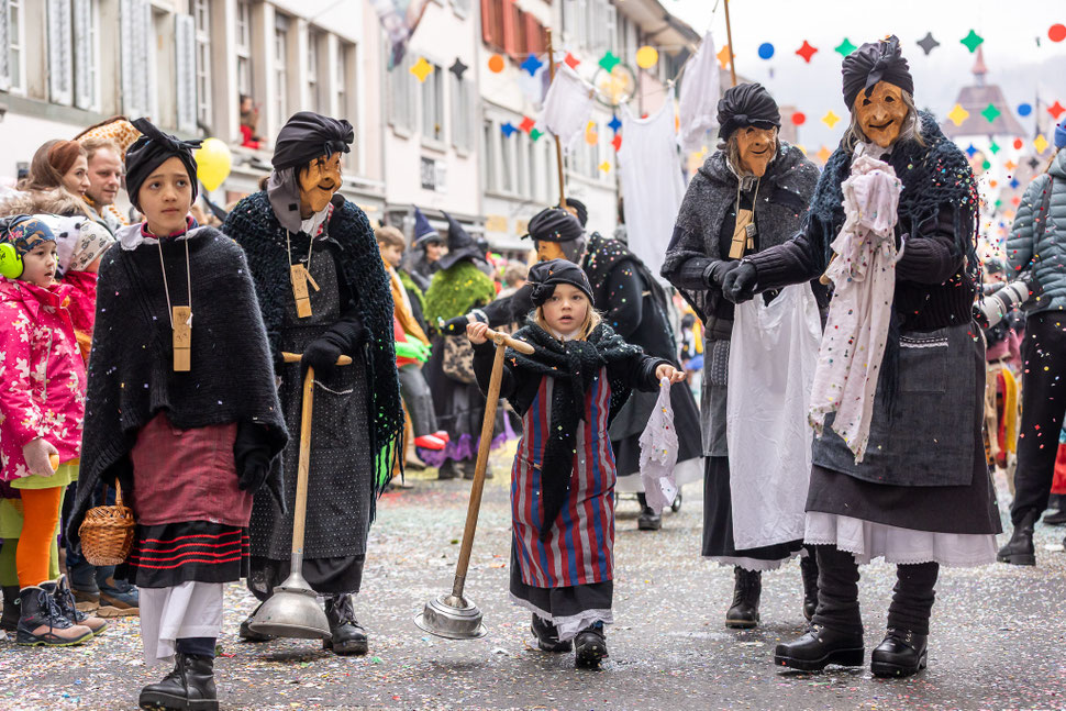 Städtlifasnacht: Fasnachtsumzug im Städtli Willisau