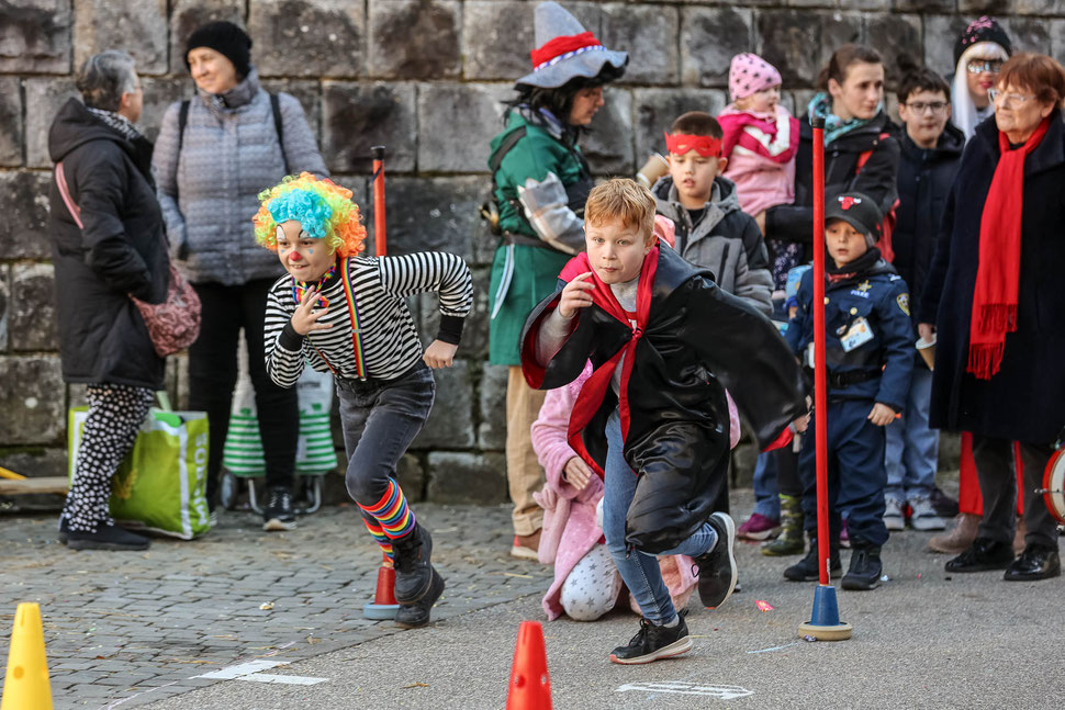 Voller Einsatz im Laufparcour