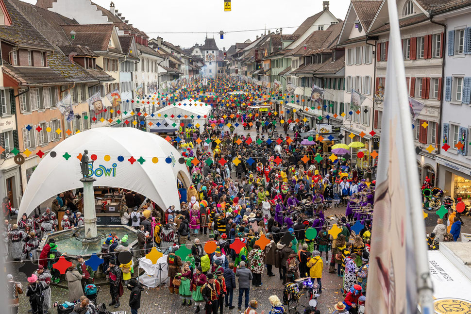 Narrentreffen Willisau: Party-Time am Sonntag
