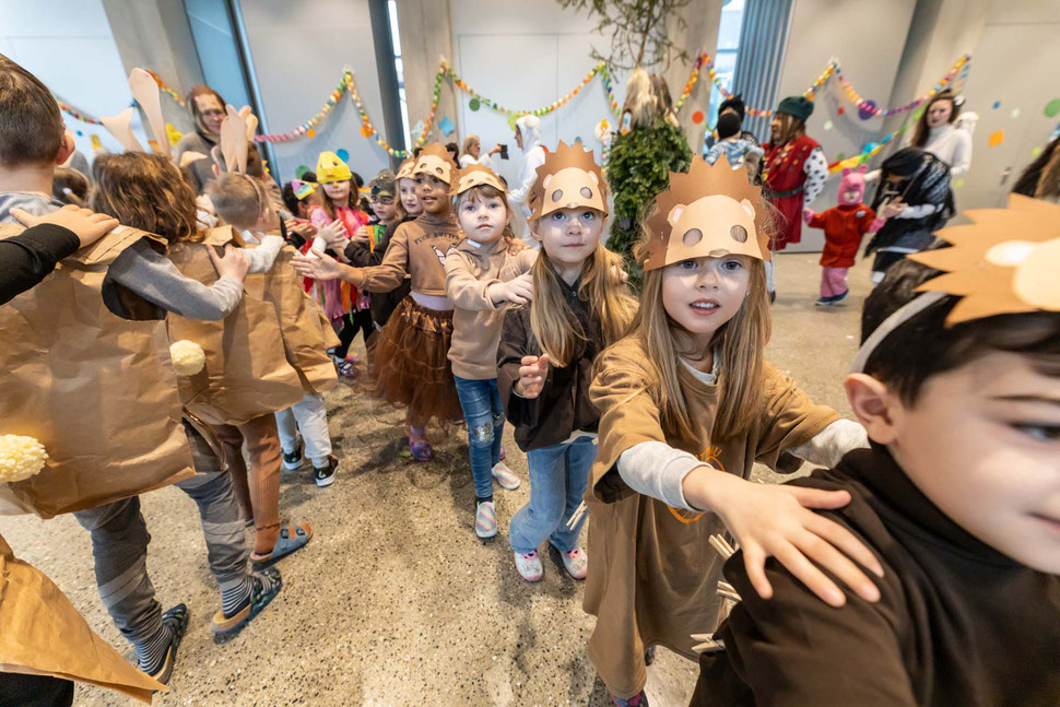 Auch Eichhörnchen lieben die Polonaise