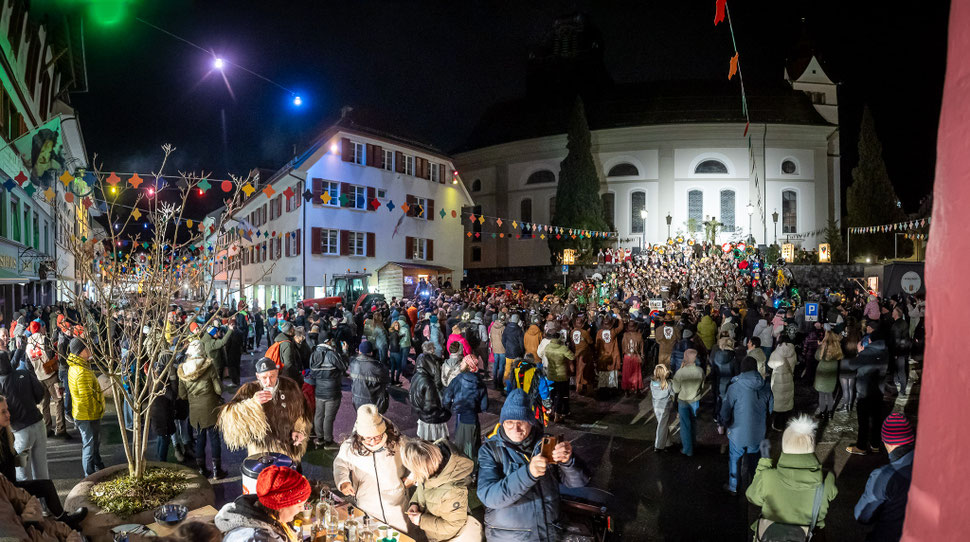 Fasnachtseröffnung 2026 mit stillem Einzug ins Städtli