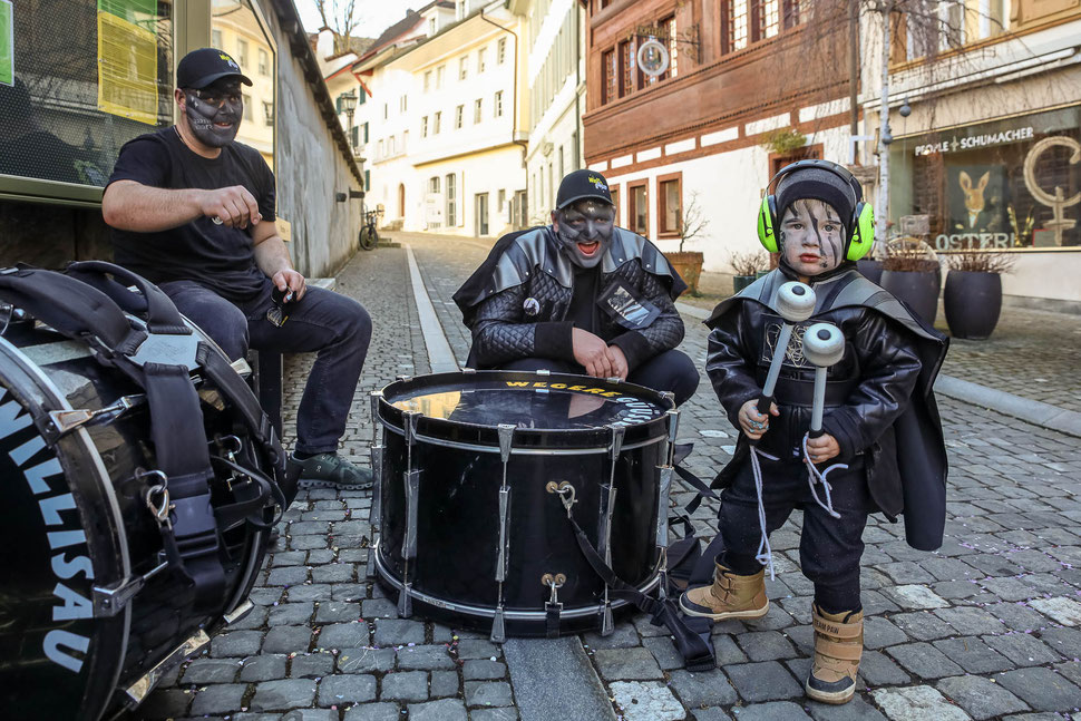 Die Wegere Güüsser kennen keine Nachwuchssorgen...