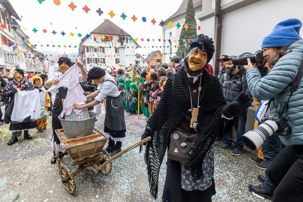 Städtlifasnacht: Fasnachtsumzug im Städtli Willisau