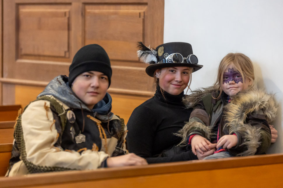 Städtlifasnacht Narrenmesse in der Pfarrkirche