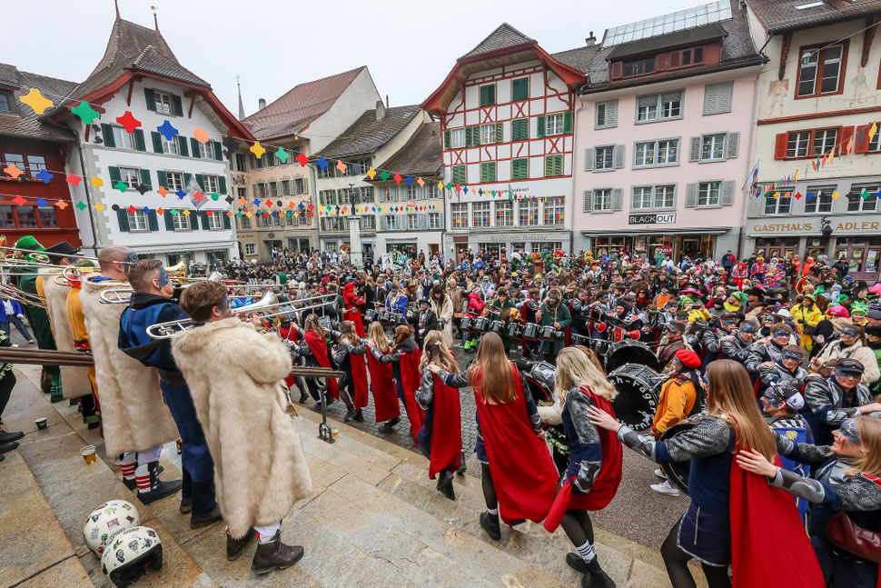 Strassenfasnacht an der Willisauer Städtlifasnacht