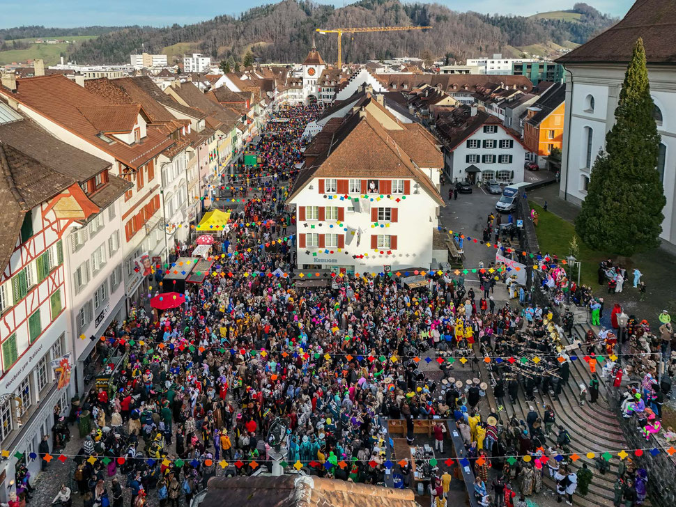 Ganz schön was los im Städtli...