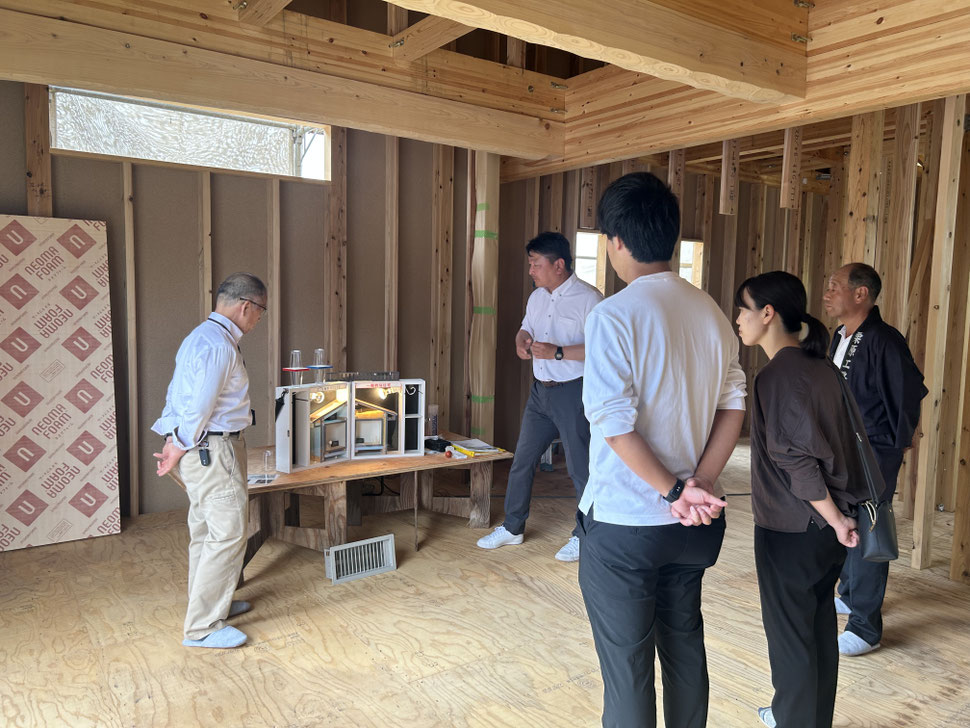 WB工法構造見学会