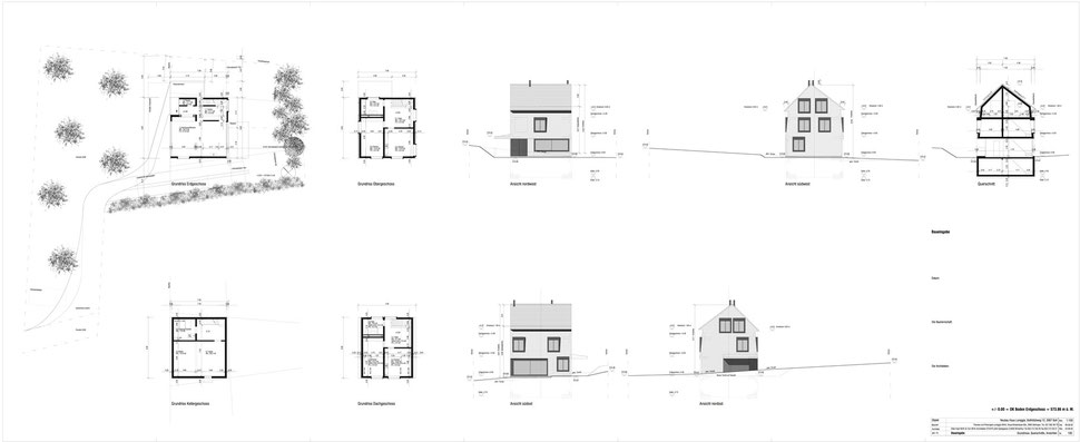 Hopf & Wirth Architekten ETH HTL SIA Winterthur, Neubau Wohnhaus in Boll, BE