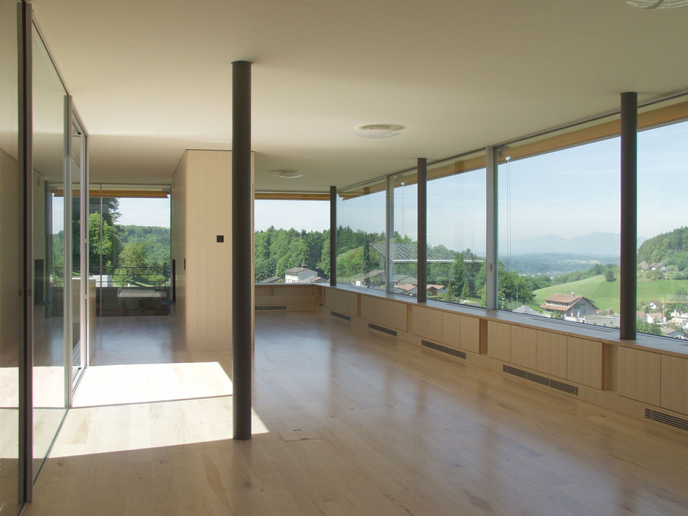 Hopf & Wirth Architekten EHT HTL SIA Winterthur, Neubau Einfamilienhaus in Mühlethal, Zofingen AG
