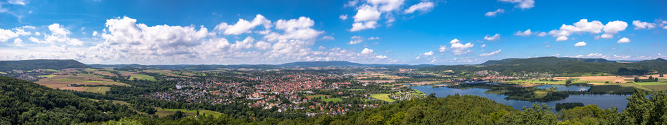 Landschaft Werratal bei Eschwege (Original 16654x3128 Pixel)