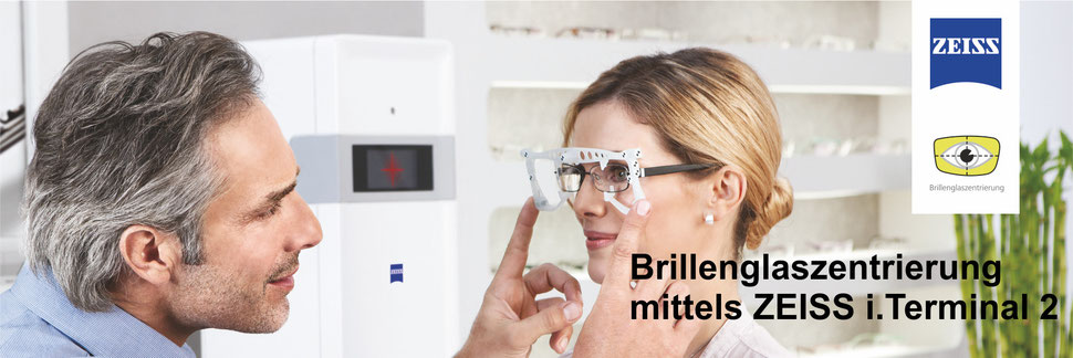 ZEISS i.Terminal 2 - Kein Gesicht ist Symmetrisch, kein Augenabstand gleich. So passt Gebker Optik in Gronau - Epe Ihre Brillengläser exakt an Ihre Gesichtsform an.