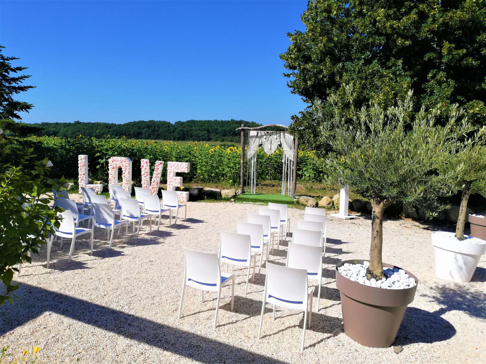 Cérémonie laïque décoration 