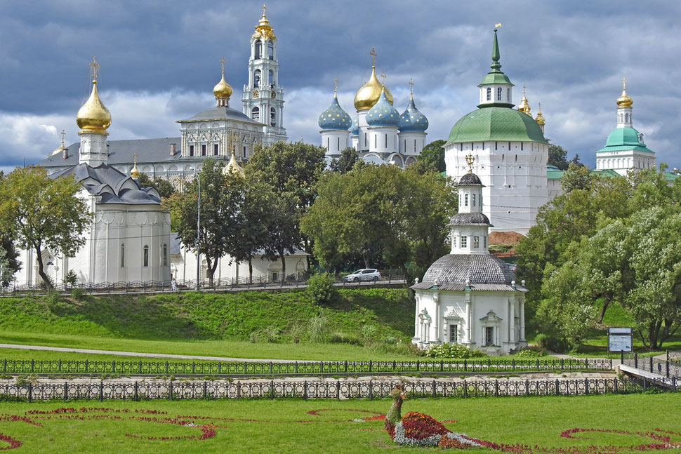 Das Dreifaltigkeitskloster in Sergijew Possad Russland