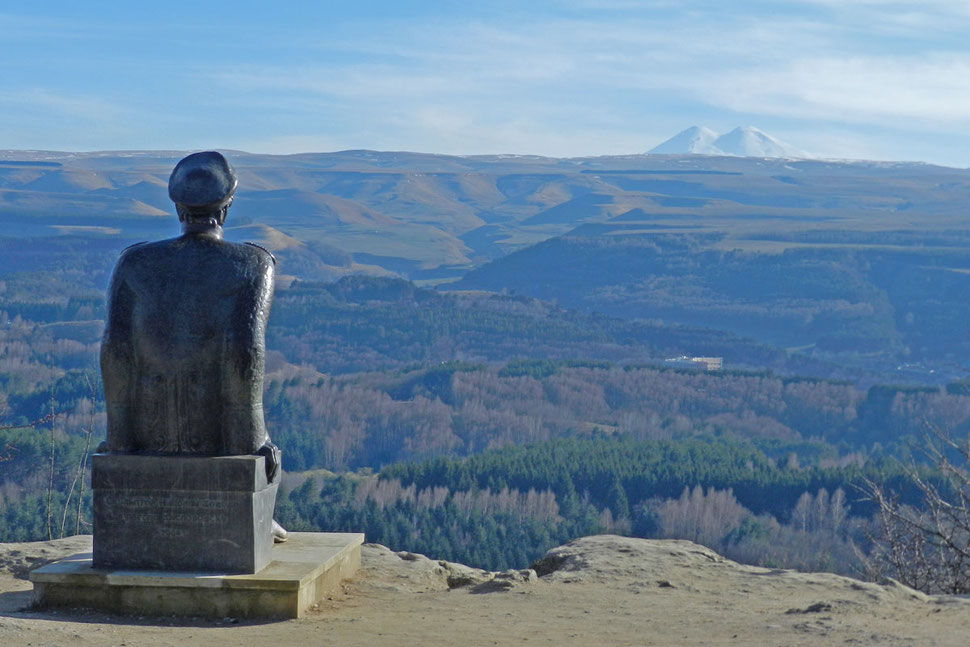 Lermontow Denkmal Kislowodsk Elbrus Памятник Лермонтова Кисловодск Эльбрус