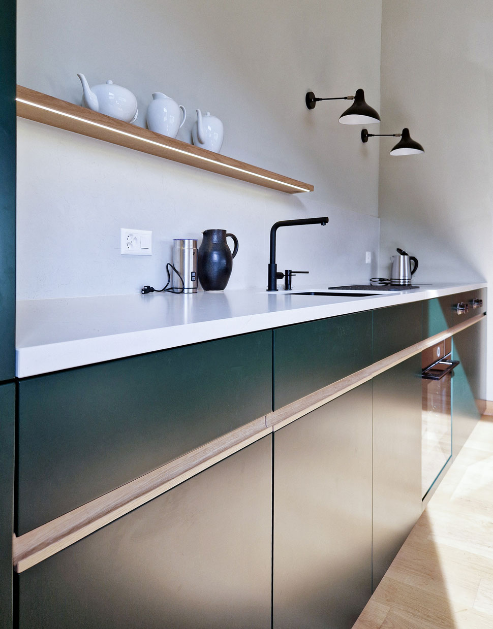 Küche der Schreinerei Bever AG