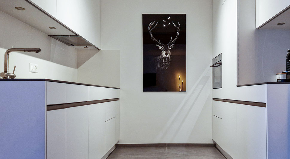 Küche der Schreinerei Bever AG