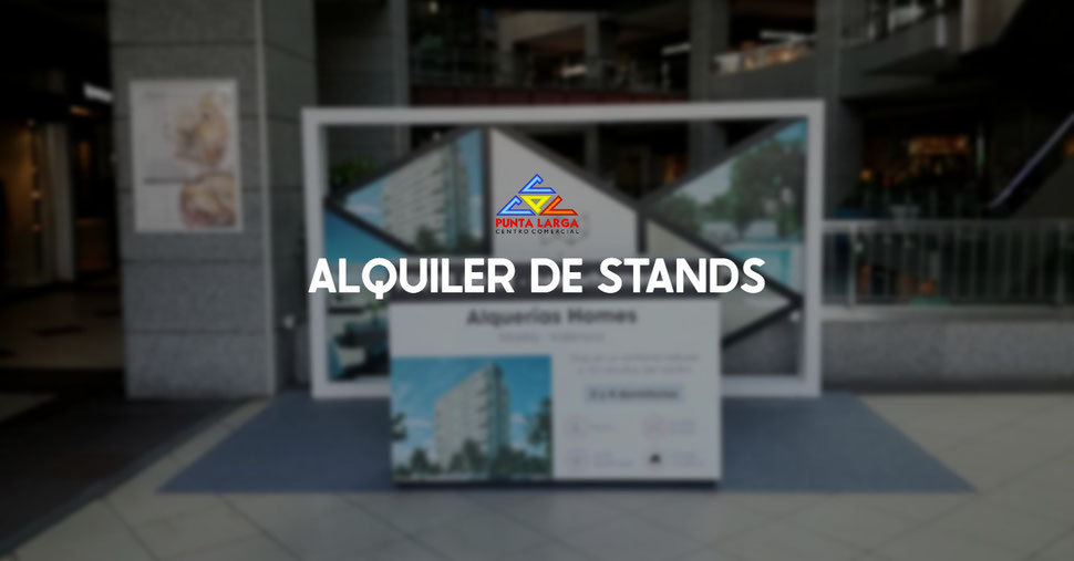 Alquiler de Stands en el Centro Comercial Punta Larga en Candelaria (Tenerife)