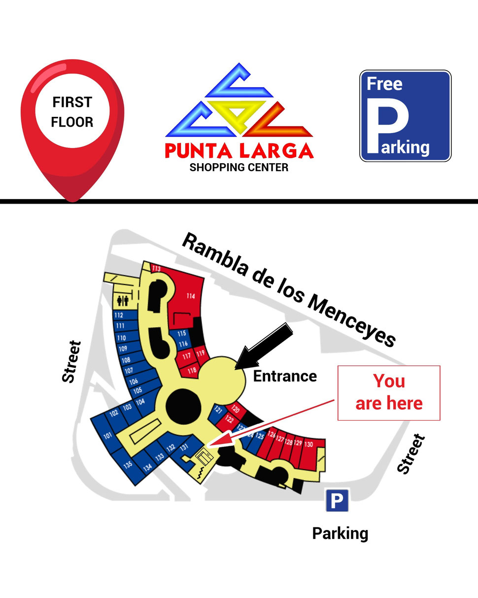 First floor plans - Punta Larga Shopping Center