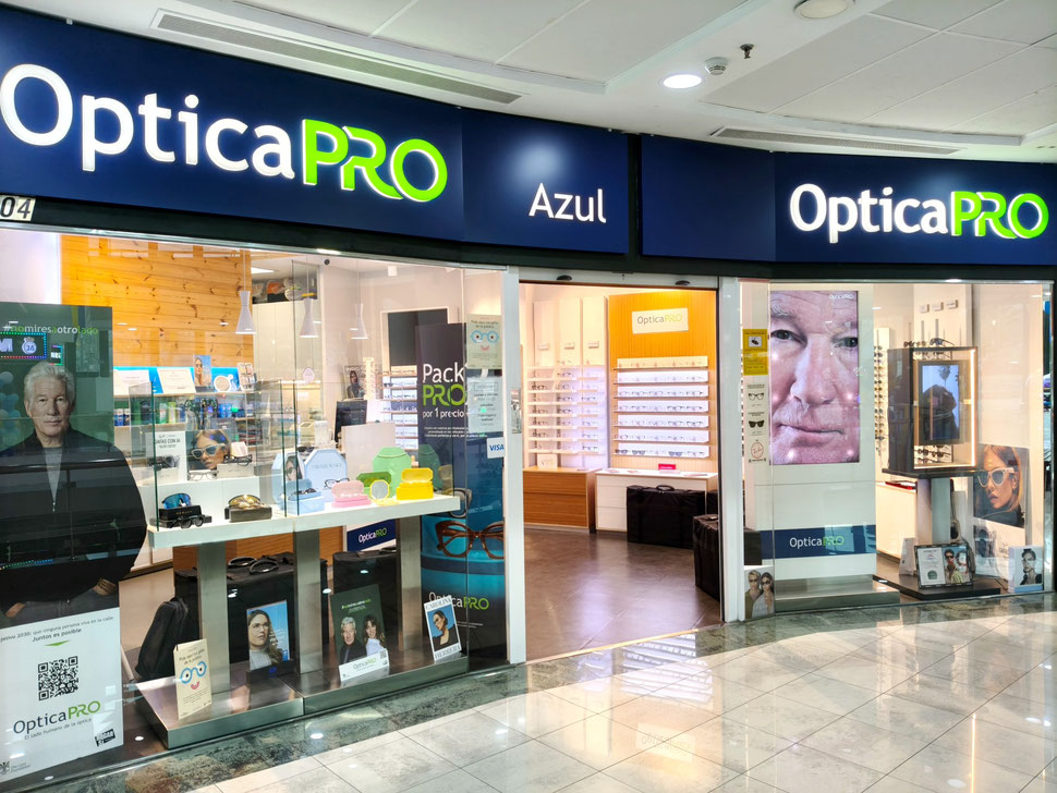 OpticaPro Azul en Candelaria - Centro Comercial Punta Larga