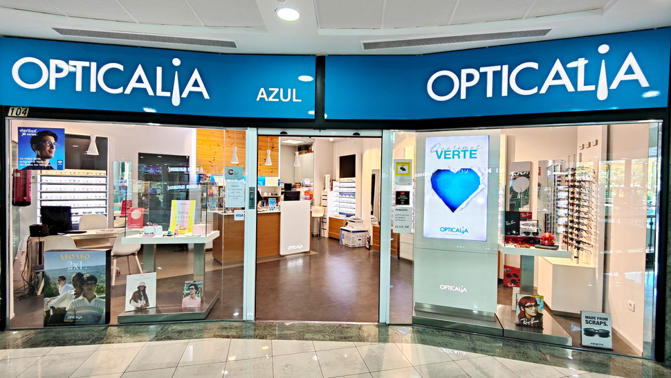 Opticalia Azul en Candelaria - Centro Comercial Punta Larga