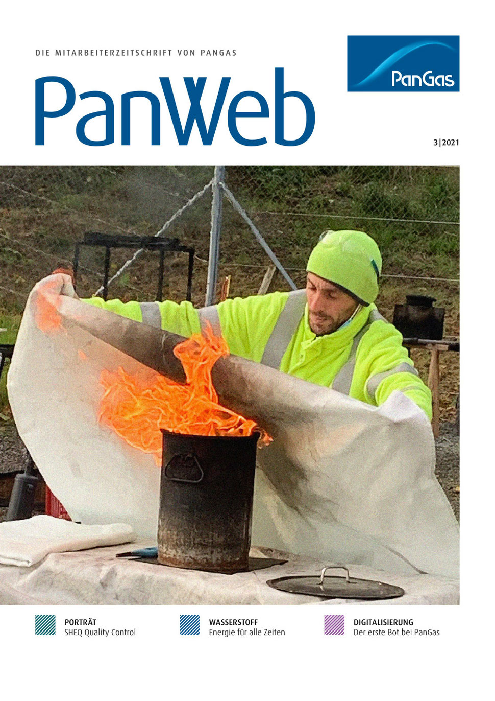 PanGas PanWeb 2021-3 Titelseite