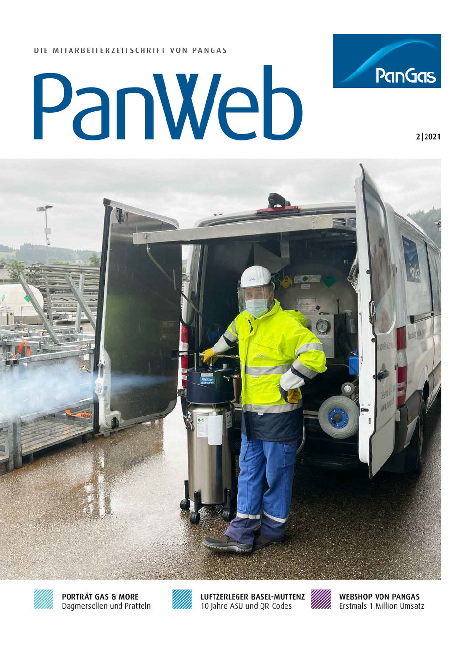 PanGas PanWeb 2021-2 Titelseite