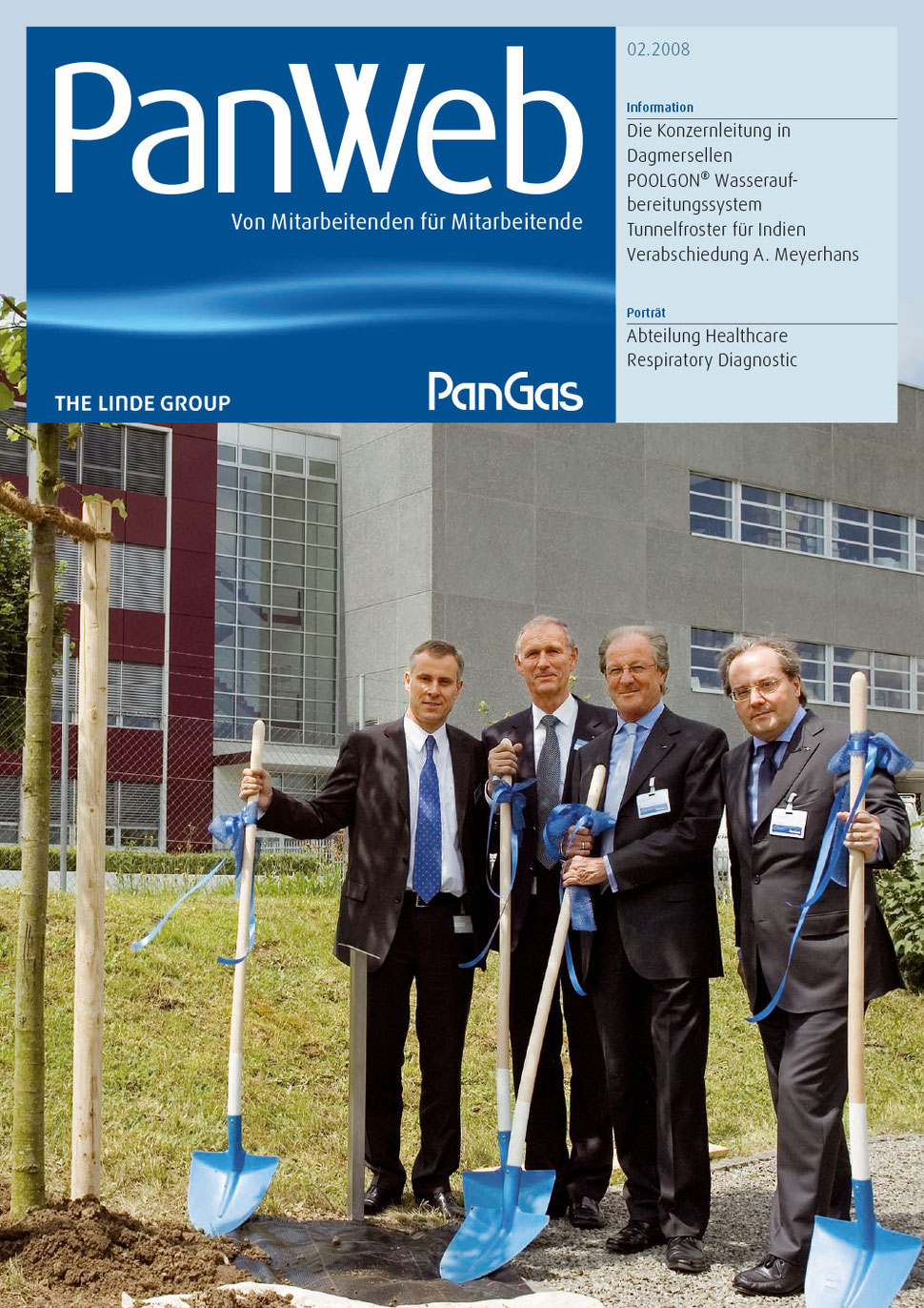 PanGas PanWeb 2008-2 Titelseite