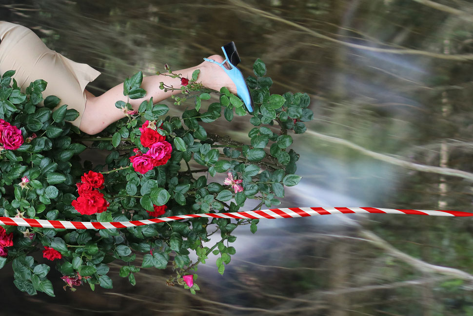Claudia Grünig, Fotoarbeit aus dem Zyklus "Mär chen und Sagen" 2025