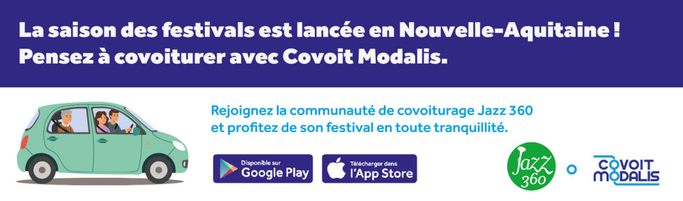La saison des festivals est lancée en Nouvelle-Aquitaine. Pensez à coviturer avec Covoit Modalis.