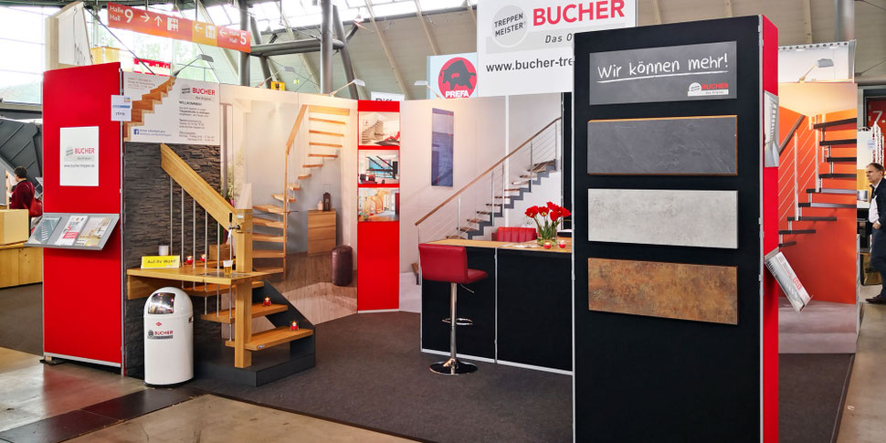 Messebesuch Bei Bucher Treppen Auf Der Messe Haus Holz Energie