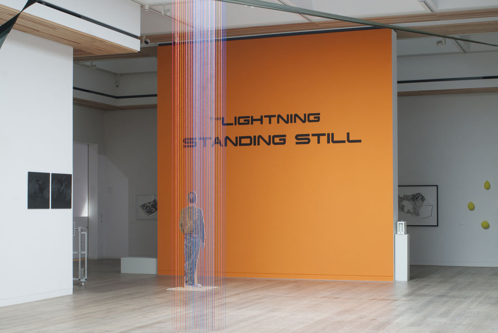 Susanne Koheil, The Lightning Standing Still, Wandarbeit, Gustav-Lübcke-Museum, Hamm