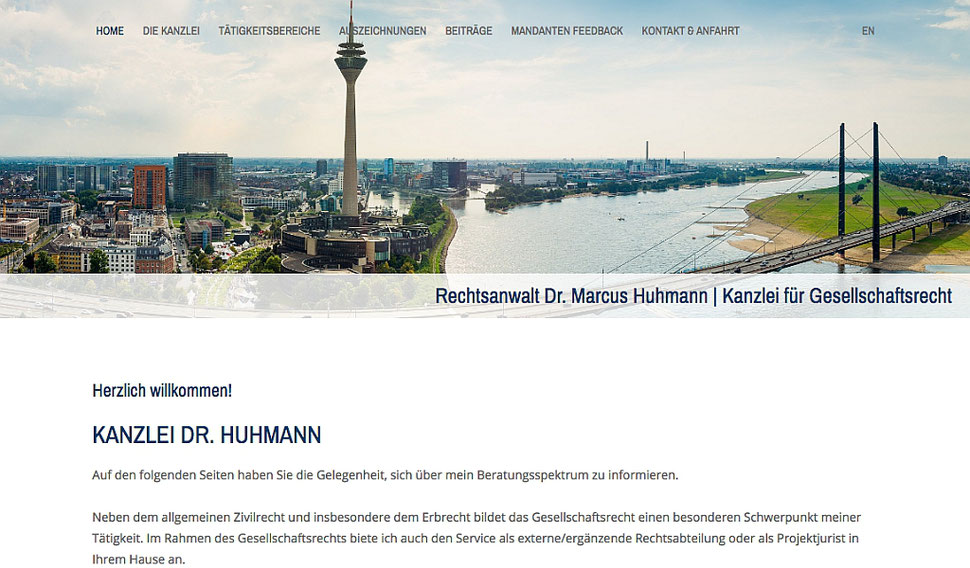 hansaconcept. Homepage für Anwälte aus Lübeck - responsive Webdesign und Suchmaschinenoptimierung (SEO) für Rechtsanwälte, Notare, Steuerberater, für die Kanzlei, für die Anwaltskanzlei, für professionelles Kanzleimarketing