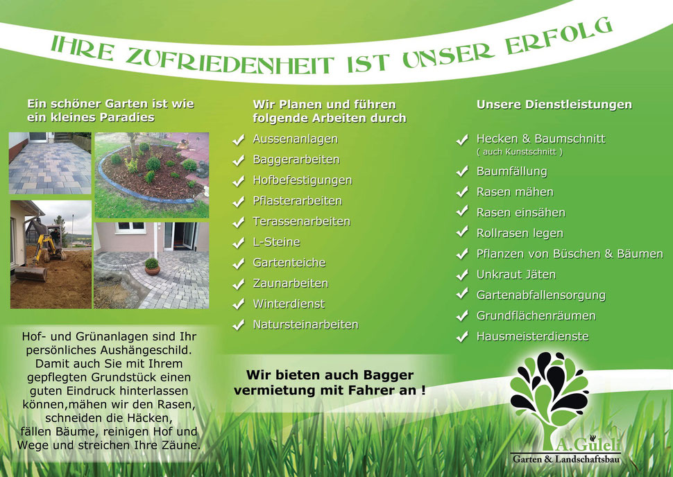Startseite Gartenbau Gulelis Webseite