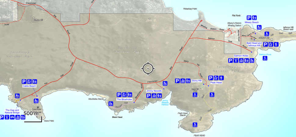 Plan du Torndirrup National Park