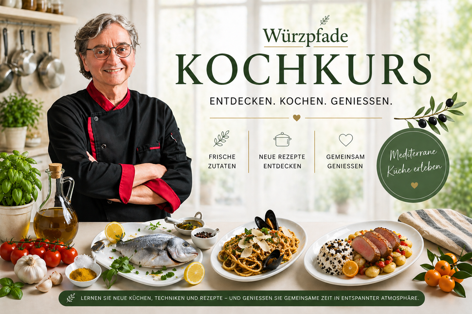 Pasta, Paella, Tapas, Antipasti und vieles Meer