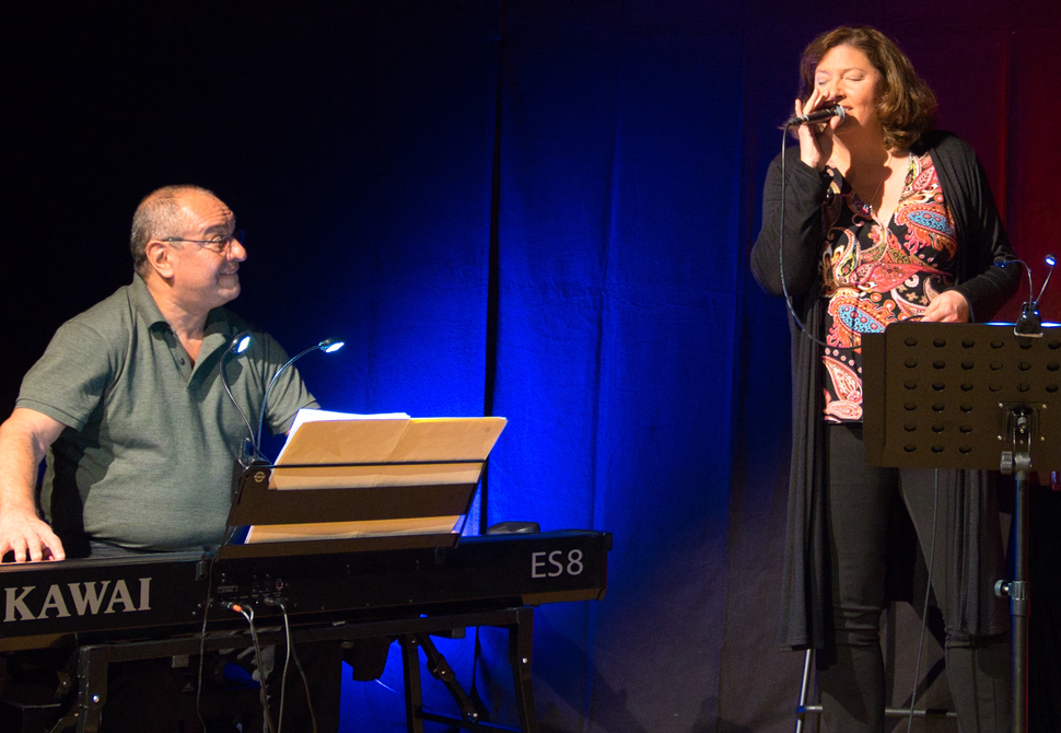 Jazz Lounge - HuK Hellwege 2021 - Tatjana Schuba (Vocals)/ Carlos Montoya Rossi (Keyboard)
