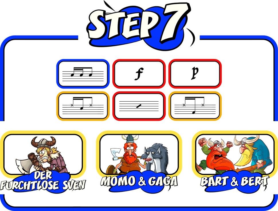 Step by Step on Drums, Step 7