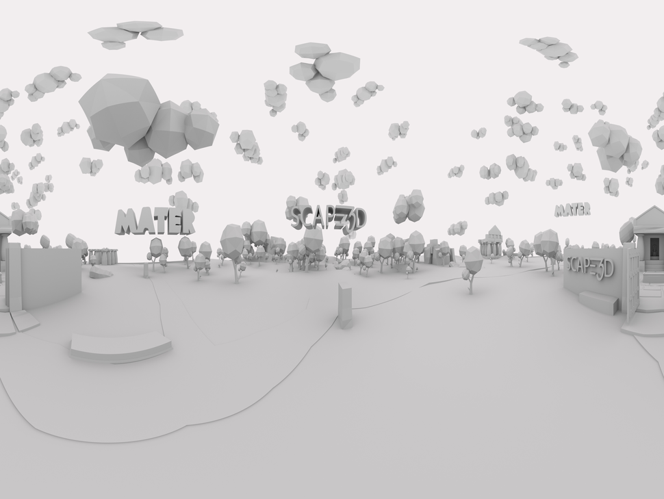 SCENOGRAFIA #MATER vista Vr a 360° realizzato per il cortometraggio da SCAPE3D