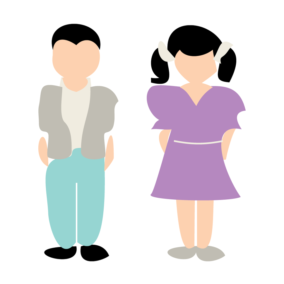 Symbolbild Menschen (Mann & Frau) by TRIO-CONCEPT Thomas Haefliger
