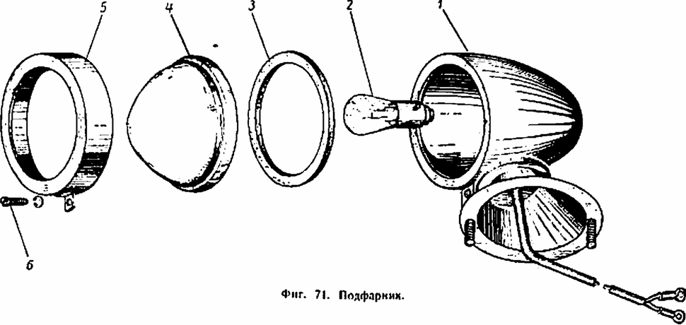 Vordere Blinker und Standlichtm ZIL-157. Side light and front indicator SIL 157. ПФ10-Г Подфарники ЗИЛ-157.