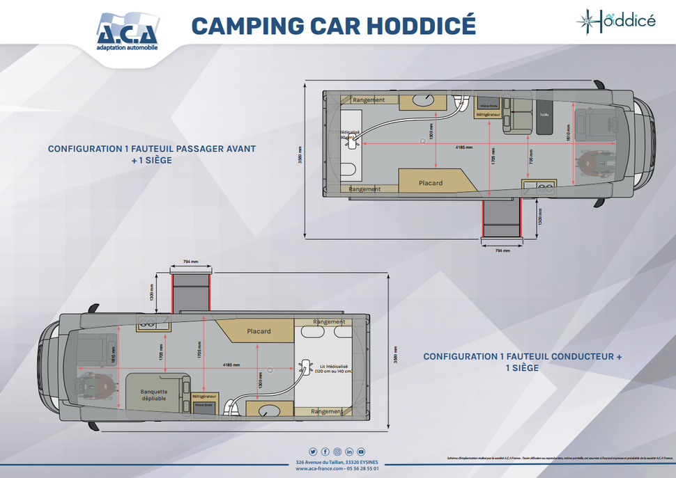 Image TD-ACCESS : Camping-car HODDICE (Source ACA France)