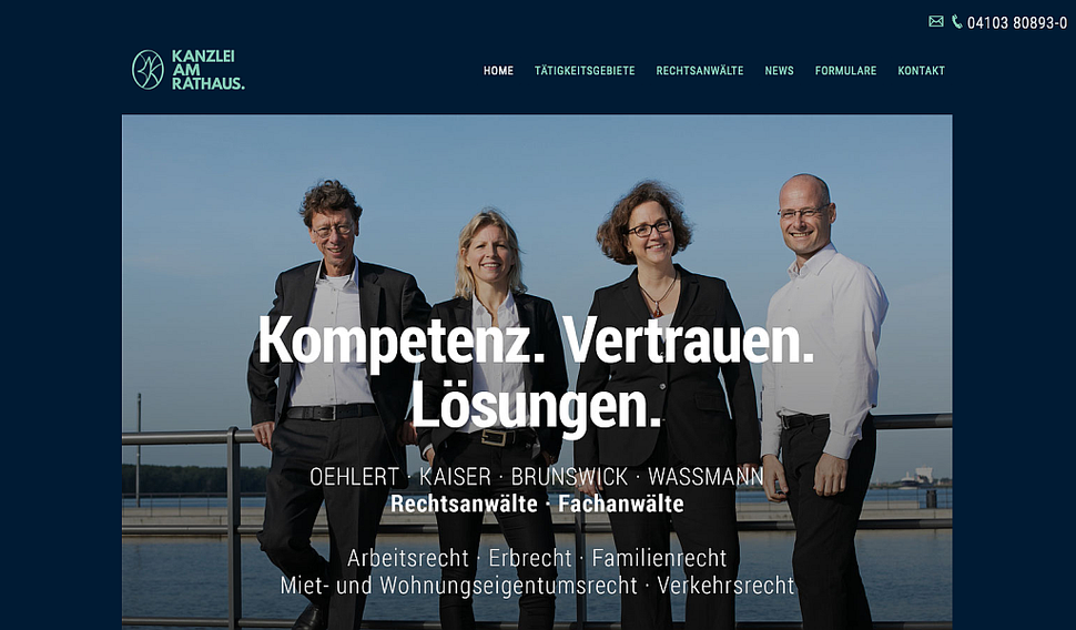 hansaconcept. Kanzlei-Homepage aus Lübeck - responsive Webdesign und Suchmaschinenoptimierung (SEO) für Rechtsanwälte, Notare, für die Kanzlei, für die Anwaltskanzlei, für professionelles Kanzleimarketing in Hamburg, Berlin und deutschlandweit